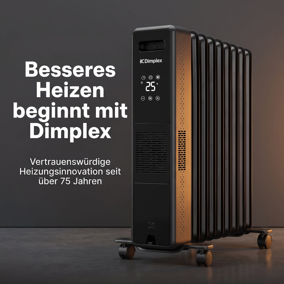 Eco Edge mobiler elektrischer Heizkörper