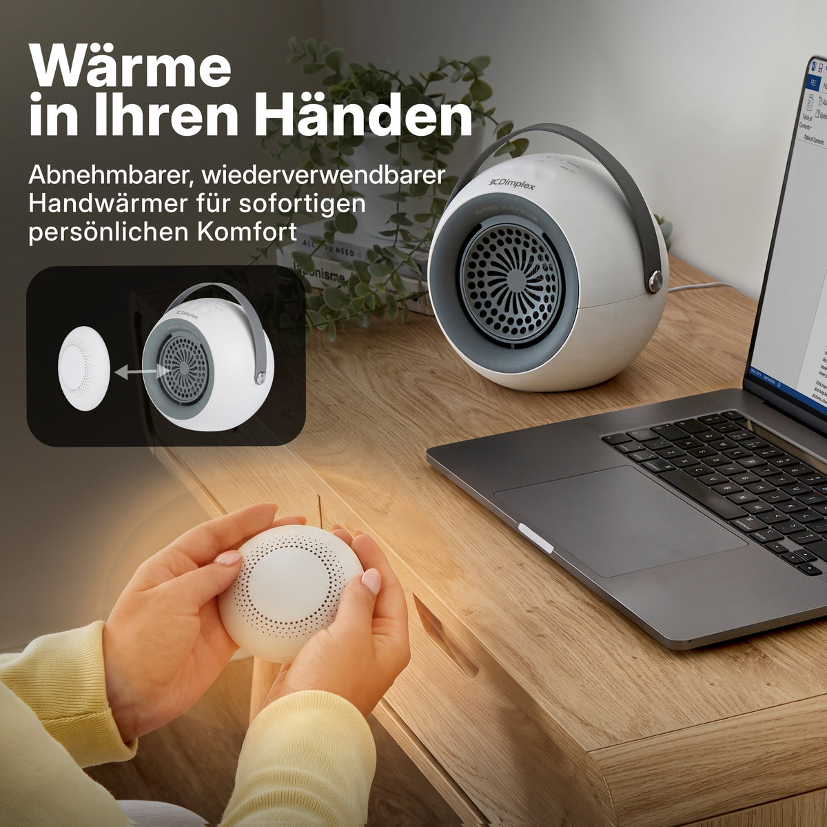 Desk Friend Keramik-Heizlüfter