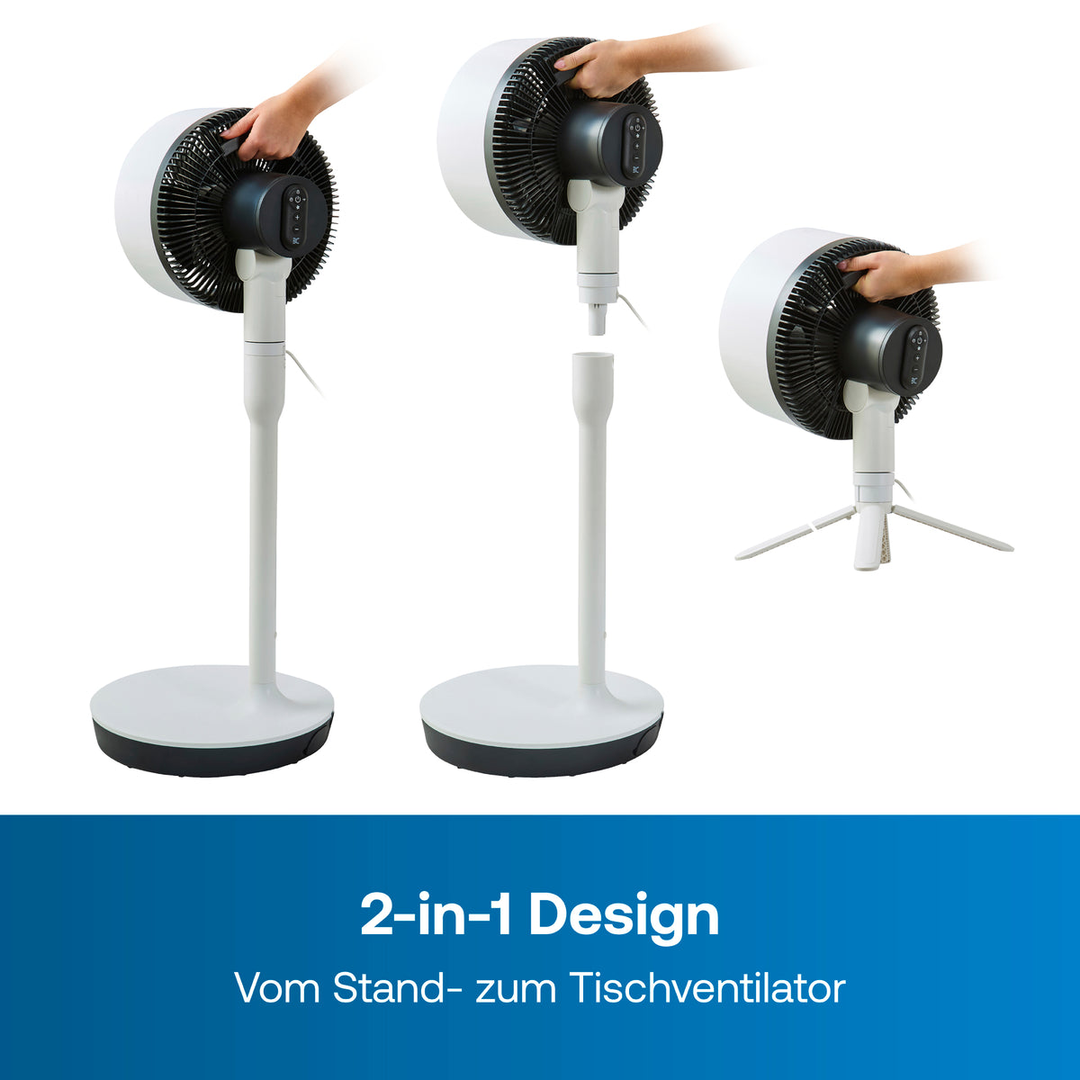 DuoCool Smart 2-in-1 Standventilator