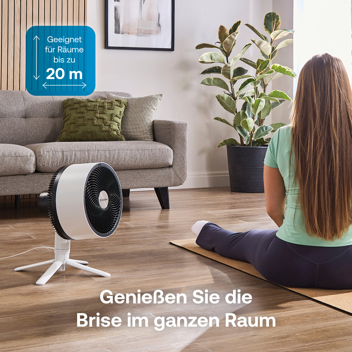 DuoCool Smart 2-in-1 Standventilator