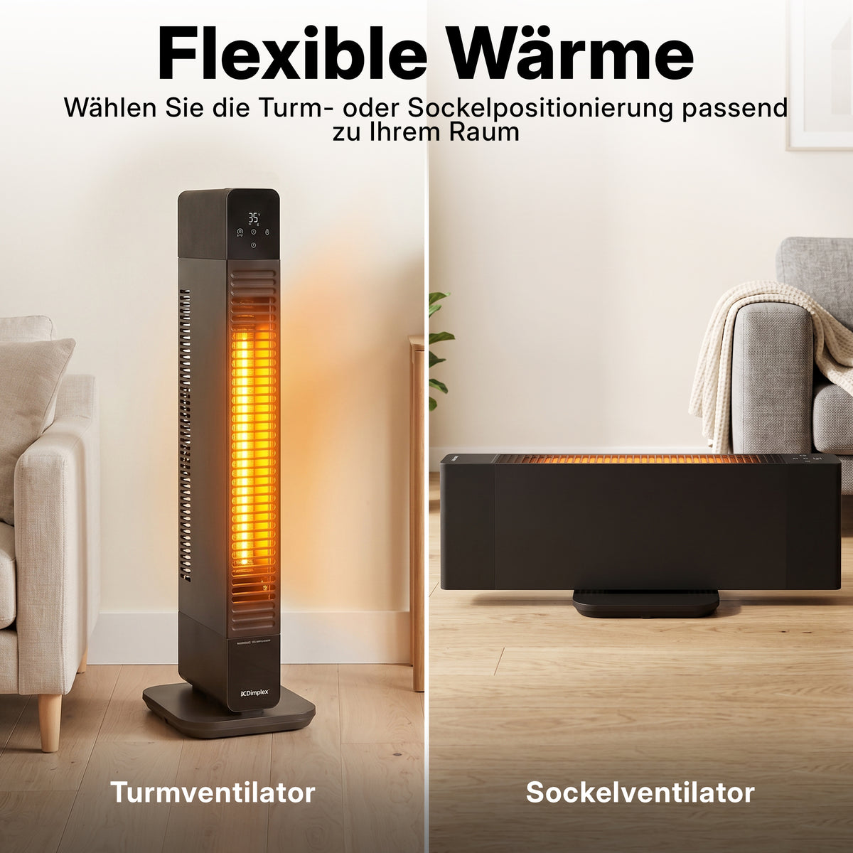 ThermaFlex 2-in-1 Heizlüfter