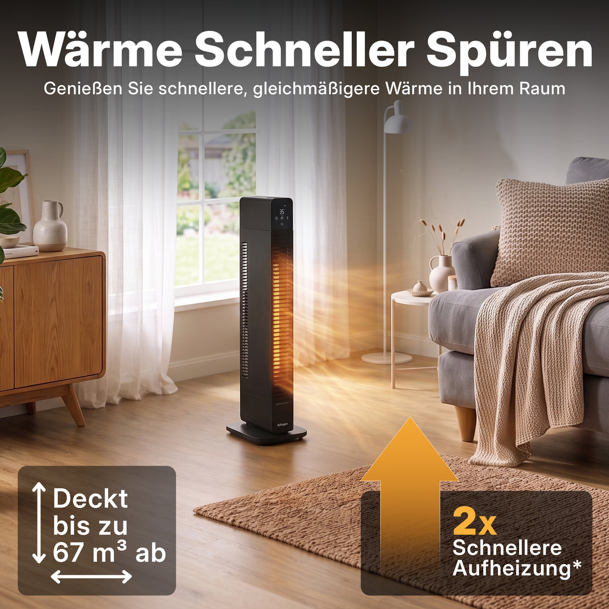 ThermaFlex 2-in-1 Heizlüfter