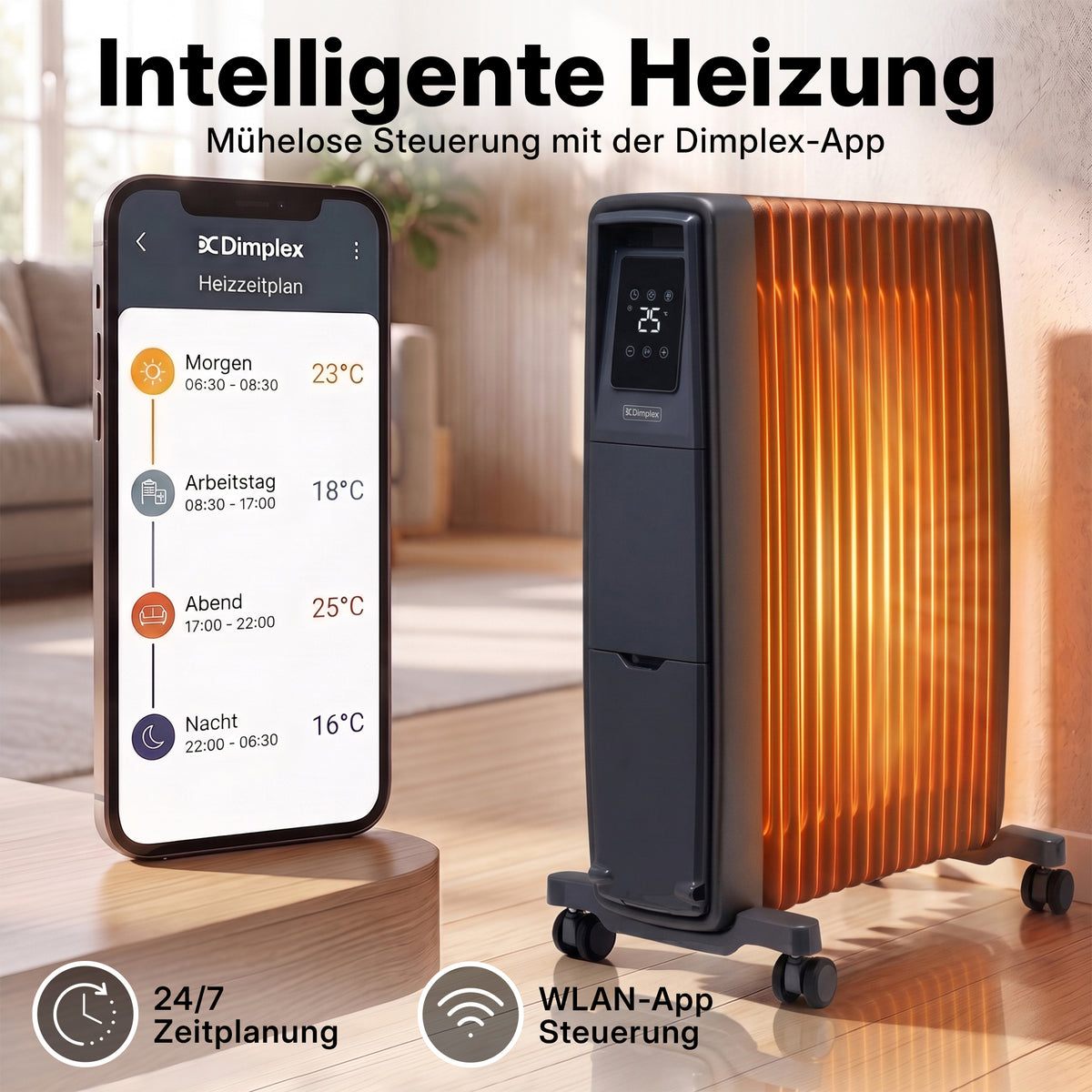 EvoRad mobiler elektrischer Heizkörper