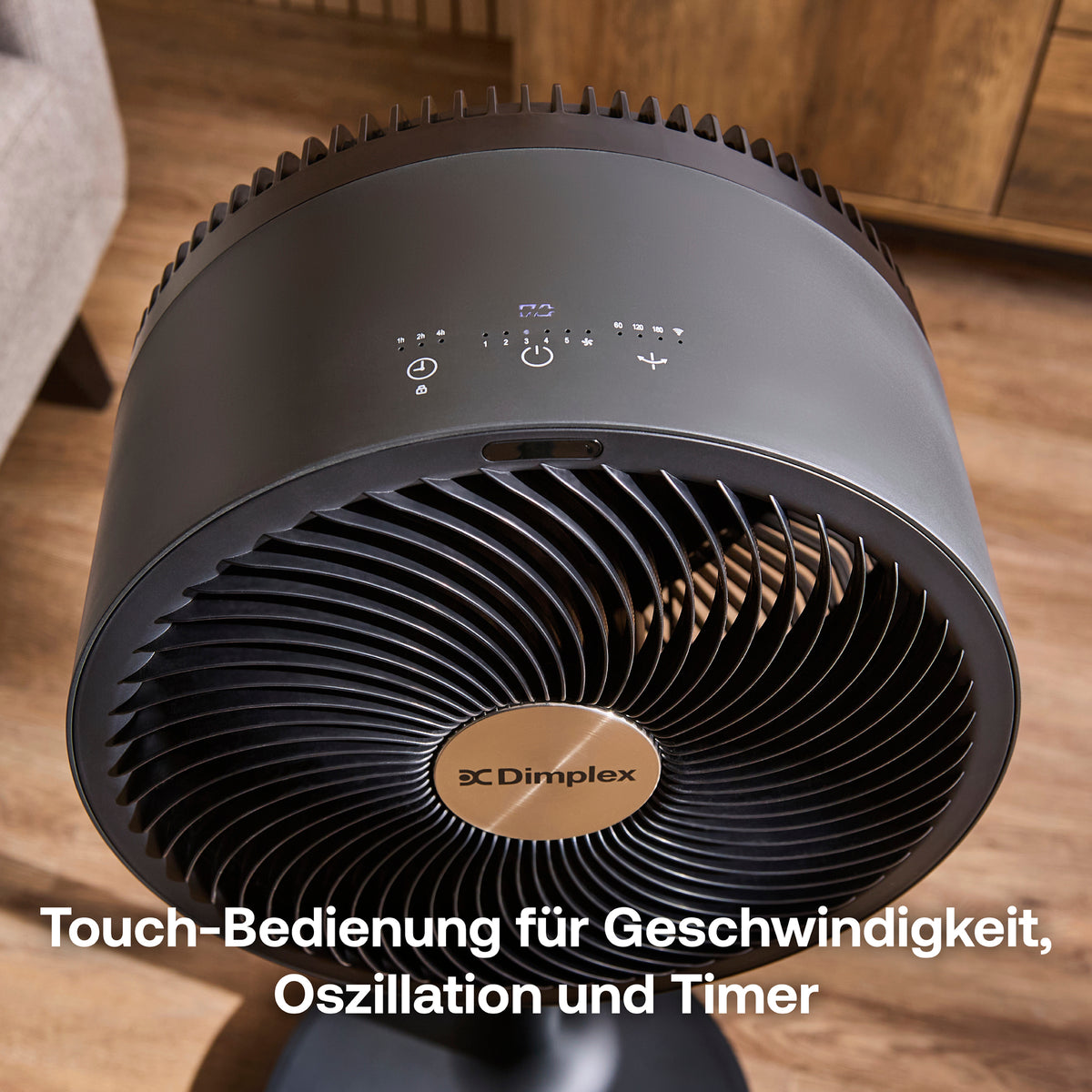 DuoCool Smart 2-in-1 kabelloser Standventilator