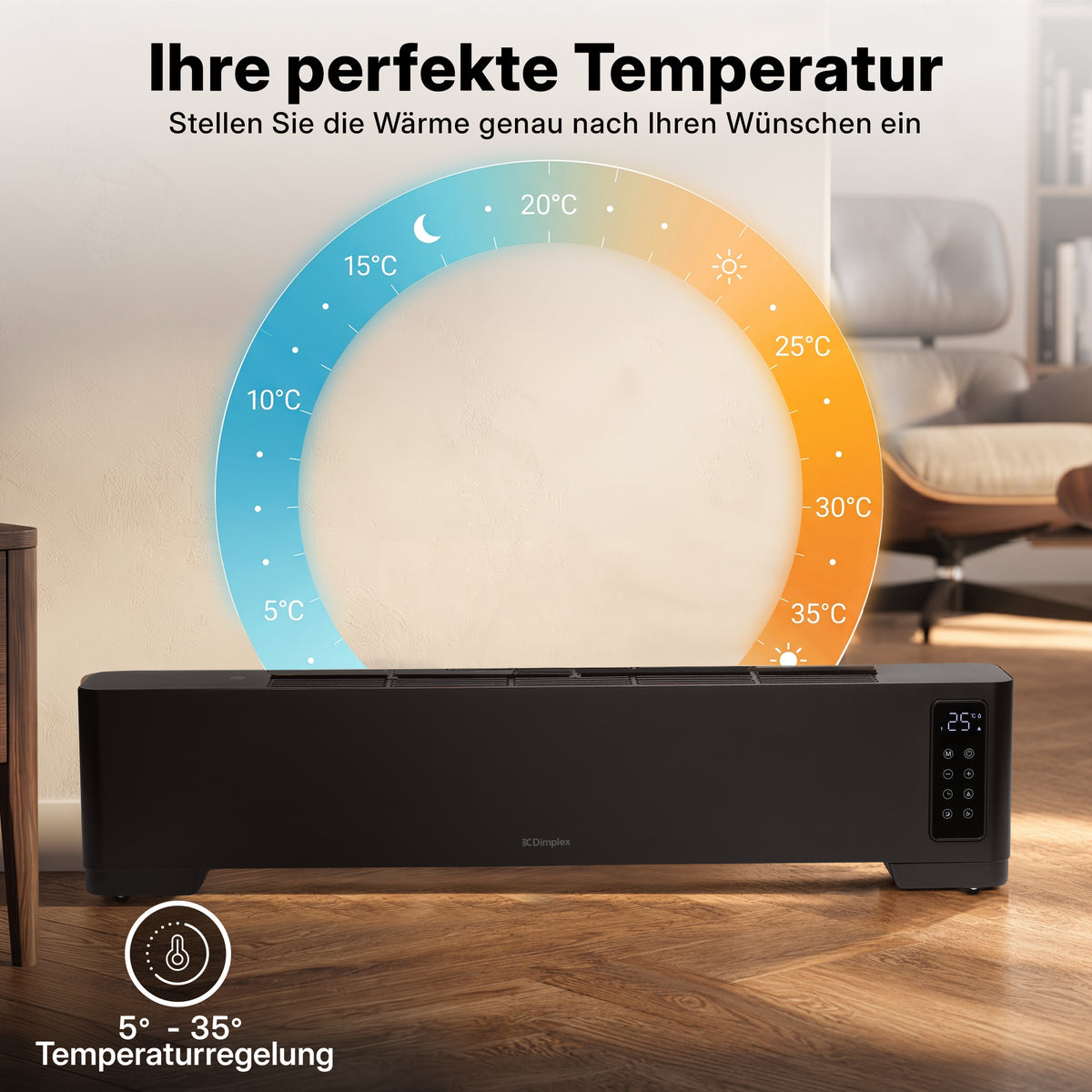 Optimyst 3-in-1 Sockelheizer