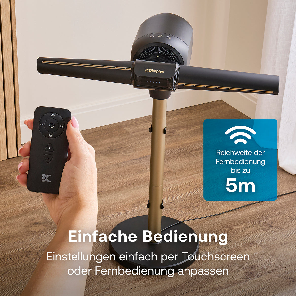Flexblade Multidirektionaler rotorloser Ventilator